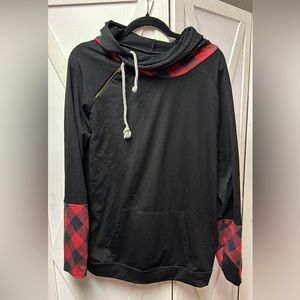 Boutique Buffalo Plaid Hoodie